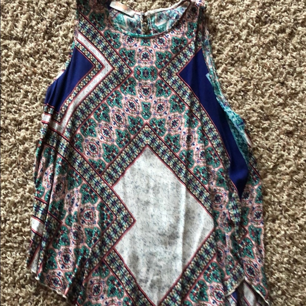 Pattern Tank Top